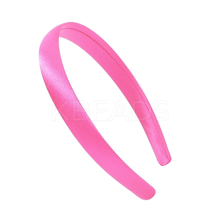 Solid Color Satin Cloth Hair Bands PW-WG159DF-02-1