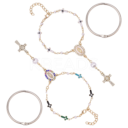 DIY Pendant Decoration Making Kits DIY-ME0001-40-1