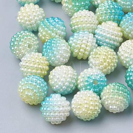 Imitation Pearl Acrylic Beads OACR-T004-12mm-05-1