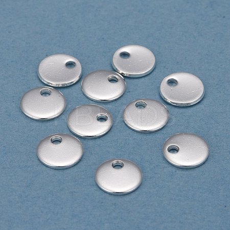 304 Stainless Steel Charms STAS-H436-66S-6mm-1