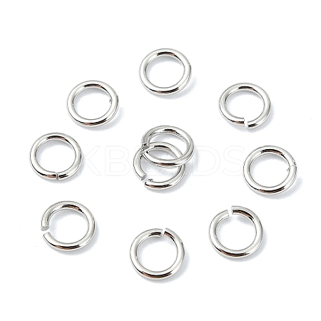 SHEGRACE 30G Brass Saw Cut Open Jump Rings XGRPCN936-238P-1