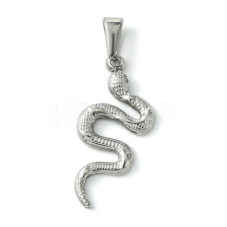 Non-Tarnish 304 Stainless Steel Pendants STAS-L275-01C-P-1