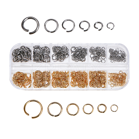304 Stainless Steel Open Jump Rings STAS-CJ0001-113-1