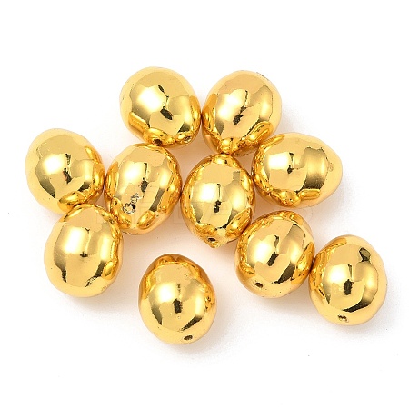 Electroplated Shell Pearl Beads BSHE-G023-01C-1
