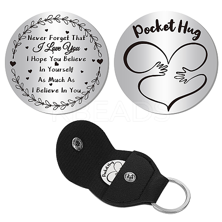 2Pcs 2 Style PU Leather Guitar Clip AJEW-CN0001-21C-1