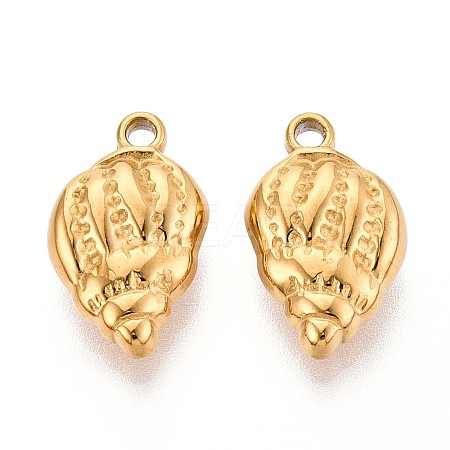 304 Stainless Steel Pendants STAS-N111-13G-1