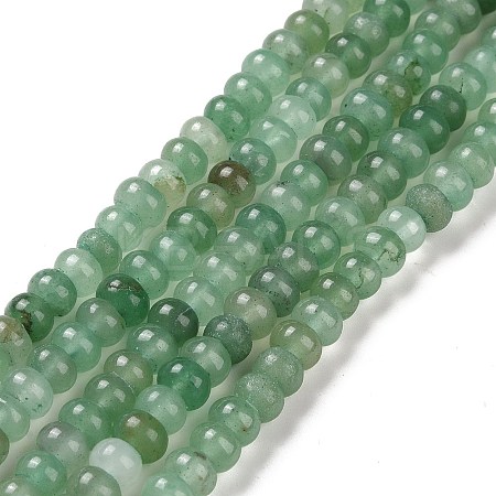 Natural Green Aventurine Beads Strands LS-G-D481-03A-1
