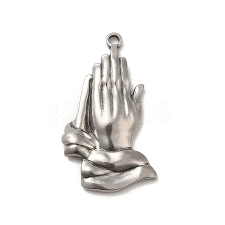 Non-Tarnish 304 Stainless Steel Pendants STAS-I694-18P-1