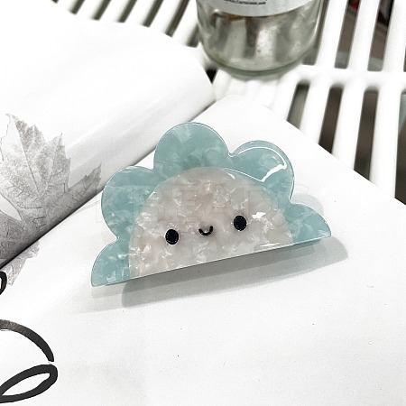 Sun Cellulose Acetate Claw Hair Clips PW-WG6A5AF-02-1
