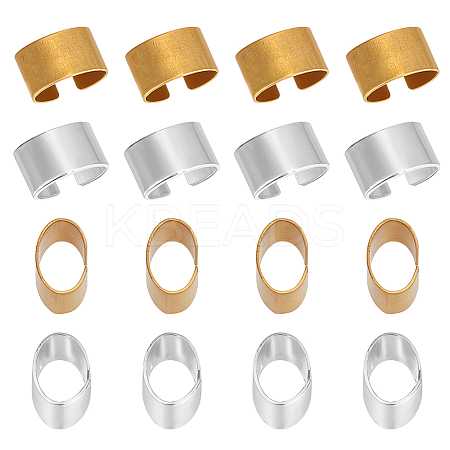 240pc 2 Style Alloy Hair Coil Cuffs FIND-PH0026-89-1