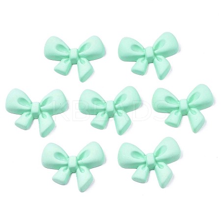 Opaque Spray Painted Acrylic Cabochons ACRP-S679-003-1