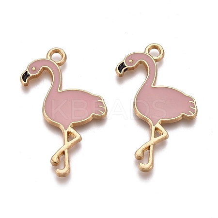 Alloy Enamel Pendants ENAM-I044-10B-1