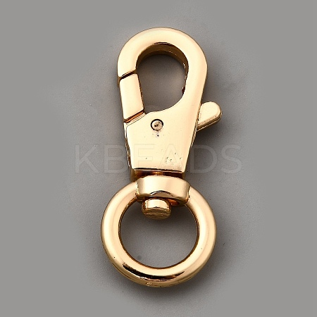 Alloy Swivel Lobster Claw Clasps FIND-WH0818-09KCG-1