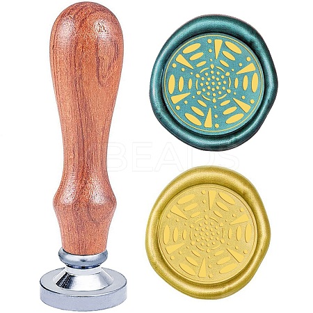 Wax Seal Stamp Set AJEW-WH0210-021-1