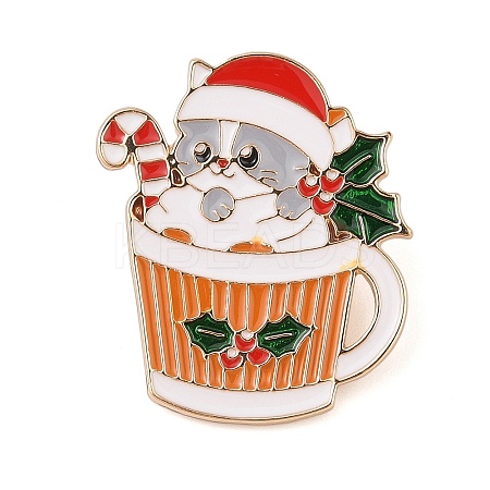 Christmas Theme Enamel Pins JEWB-S027-01B-1