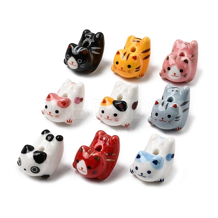 Handmade Porcelain Beads PORC-Z009-02-1