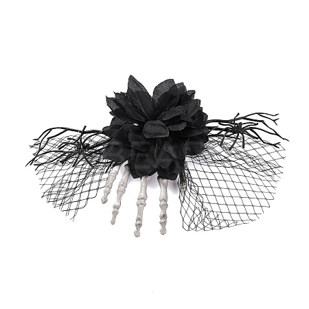 Halloween Party Hair Accessories LS-AJEW-S088-06A-1