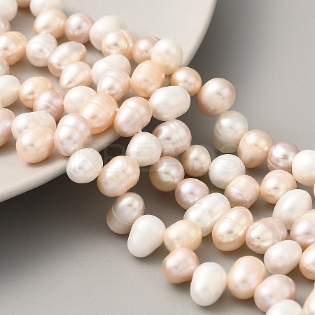 Natural Cultured Freshwater Pearl Beads Strands PEAR-A006-29B-X-1