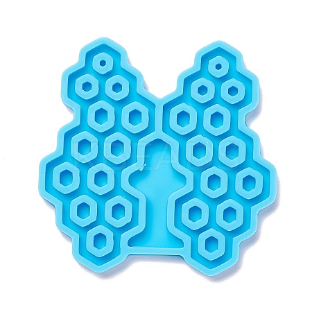 Honeycomb DIY Pendant Silicone Molds LS-DIY-I085-35-1