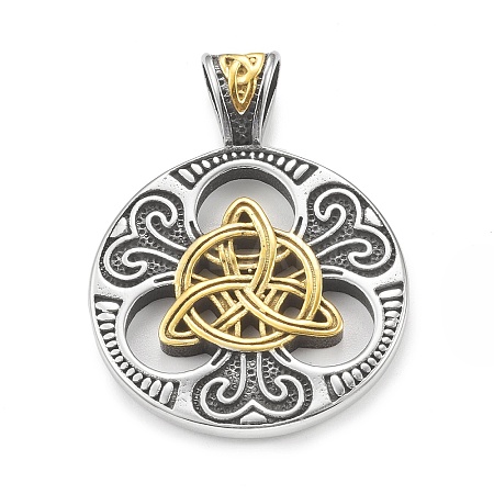 Viking Norse 304 Stainless Steel Pendants STAS-G303-38G-1
