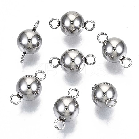 Tarnish Resistant 201 Stainless Steel Links Connectors STAS-S117-004C-01-1