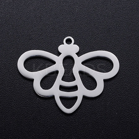 Tarnish Resistant 201 Stainless Steel Pendants STAS-T046-JN262-1-1