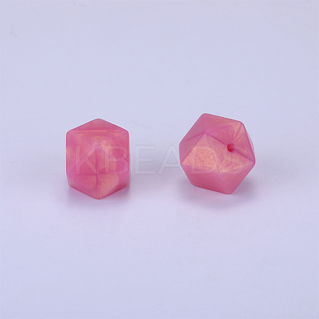 Hexagonal Silicone Beads LS-SI-JX0020A-65-1
