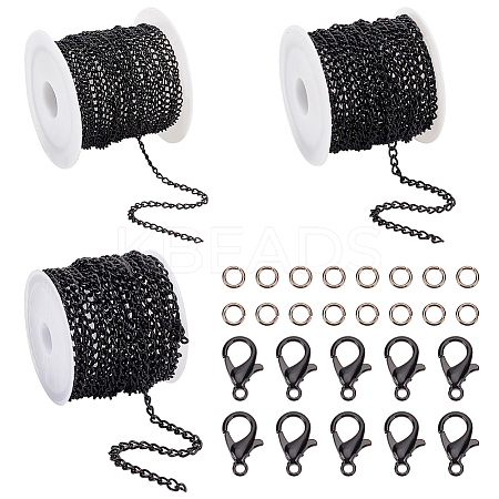   DIY Chain Necklace Bracelet Making Kit DIY-PH0017-43-1