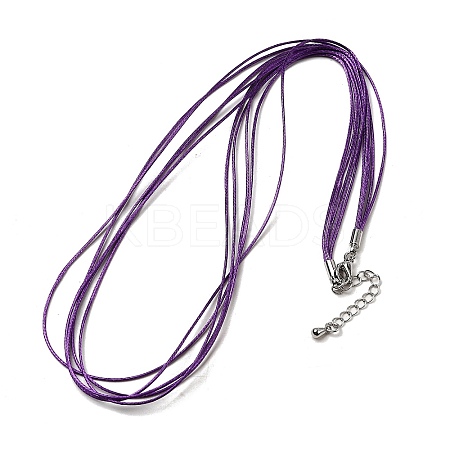 1MM Waxed Cord 5-Strand Necklace Making MAK-C005-01K-1