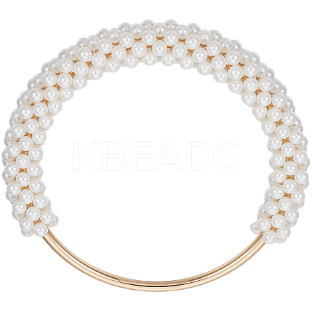 Acrylic Imitation Pearl Purse Handles FIND-WH20015-027A-1