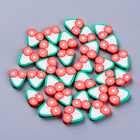 Handmade Polymer Clay Cabochons CLAY-N006-12-1