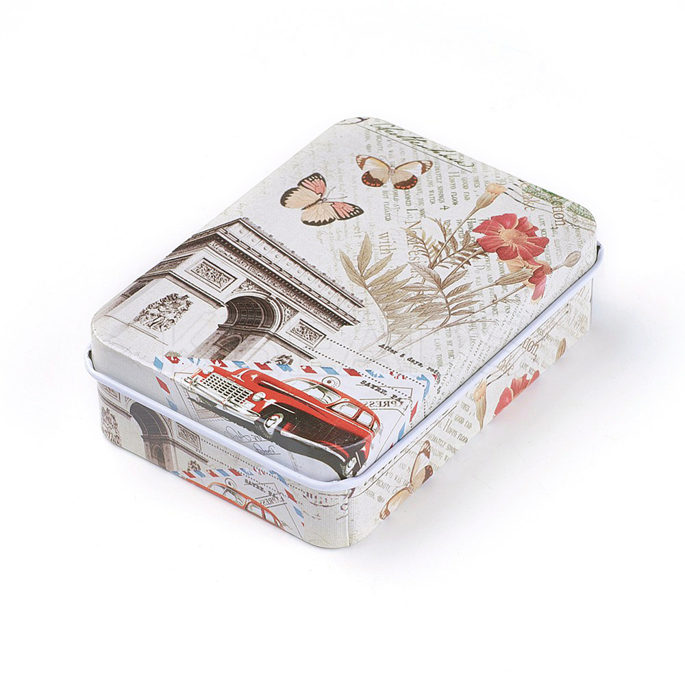 Wholesale Mini Cute Tinplate Storage Box