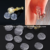 120Pcs Comfort Silicone Earring Pads KY-SP0001-68-5