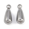 304 Stainless Steel Pendants STAS-K252-03P-1