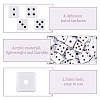 200Pcs Acrylic Beads FIND-DC0006-47-4
