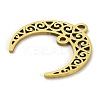 201 Stainless Steel Hollow Connector Charms X-STAS-E200-07G-2