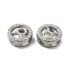 Alloy Crystal Rhinestone Slider Charms PALLOY-F290-07P-2