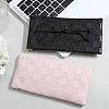2Pcs 2 Colors PU Imitation Slip-in Leather Glasses Case AJEW-CN0003-26D-3