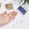 36Pcs 6 Styles 316 Stainless Steel Ear Cuff Findings STAS-SC0008-40-3