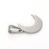 Tarnish Resistant 304 Stainless Steel Pendants X-STAS-I136-11P-3