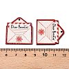 Printed Poplar Wood Pendants FIND-N005-74M-3