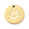 304 Stainless Steel Charms LS-STAS-I327-01G-02-1