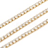 925 Sterling Silver Clear Cubic Zirconia Chains STER-C016-02A-G02-1