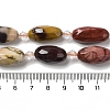 Natural Mookaite Beads Strands G-H297-A01-01-4