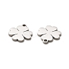 316 Surgical Stainless Steel Charms STAS-H190-14P-01-2