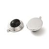 Natural Black Onyx(Dyed & Heated) Pendants STAS-L025-006P-03-2