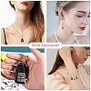 30Pcs 5 Colors Rack Plating Golden Tone Alloy Pendants ENAM-SZ0004-06-5