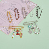 Iron Brooch Findings KK-Q491-B-3