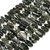 Natural Green Rutilated Quartz Beads Strands G-Z124-B02-01-2