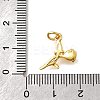 Brass Micro Pave Cubic Zirconia Pendants KK-Z102-02G-02-3